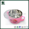 Bowl!Carton Design Stainless Steel Inner With two Handles for baby / Kid/Children Bowl